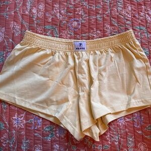 NWT Parke Peel French Terry Boxer Shorts!